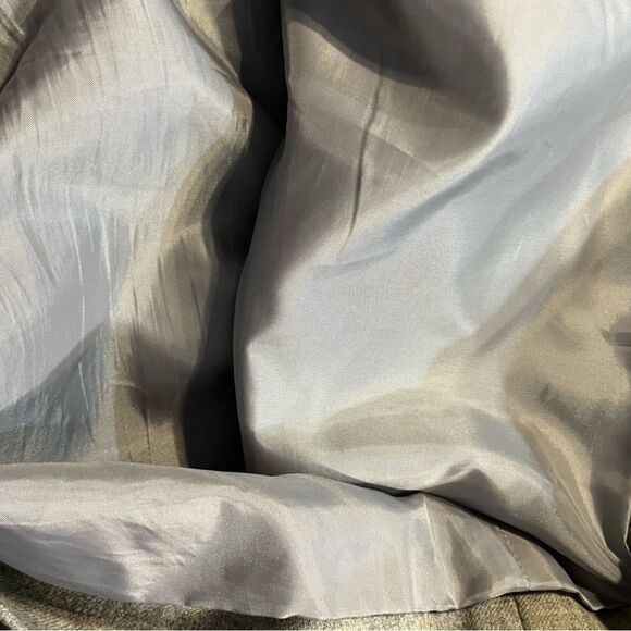 J. CREW Wool Mini Skirt Gray Women’s Size 00 - Picture 4 of 6